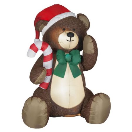 Inflatable Christmas Bear decoration