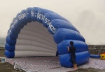 portable shell dome tent inflatable
