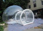 double room clear bubble outdoor camping dome