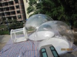 double room clear bubble outdoor camping dome