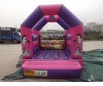 bouncy castle pink princess story kids moonwalk