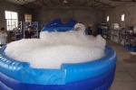 outdoor inflatable foam pit for foam party