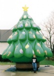 Outdoor inflatable Christmas decoration Xmas tree 2013