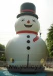 blow up snowman inflatable xmas outdoor decoration