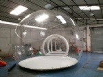 clear inflatable lawn bubble tent for outdoor