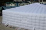 Huge tent for garden party events wedding colorful lighting Square bubble tents