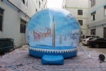 Christmas decoration outdoor snow ball for holiday party stage and other events
