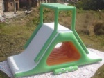 inflatable water slide with climber
