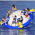 Inflatable Saturn Rocker water park game
