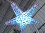 inflatable starfish shape LED lamp lighting for decoration