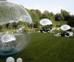 Inflatable mirror ball reflection ball