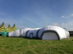 Giant turtle dome inflatable sturcture tent