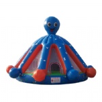 octopus inflatable bouncy house /moonwalk