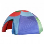 outdoor Round rainbow inflatable party dome tents