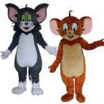 Tom and Jerry Cartoon Character mascot Costume