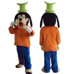 Disney cartoon character Goofy mascot costume