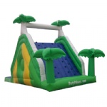 jungle inflatable water slide