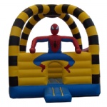 Spider man inflatable bounce house