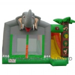 Elepant inflatable castle,Safari elephant inflatable combo