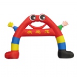 inflatable arches colorful cartoon characters lovely archdoor