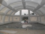 white air tight outdoor inflatable tents for party, event and sports