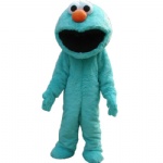 Sesame Street Cookie monster mascot costume