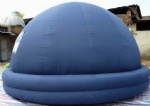 2 tube air lock door inflatable planetarium dome tent