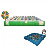 inflatable interactive Mega Twister game