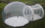 inflatable clear dome tent for outdoor camping