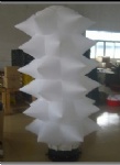 Mobile inflatable decoration light archway