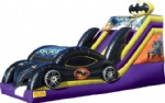 cool black car for batman inflatable slide for kids