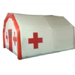 air tighted inflatable tent emergency room medical tent red cross tent