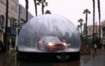 Transparent outdoor inflatable bubble human size snow globe for sale