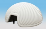 inflatable white round evolution dome tent for commercial party rental