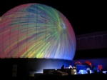 outdoor large inflatable movie projection theater sphere dome