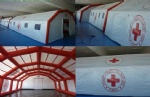 inflatable resuce tent for emergency hospital first aid