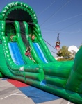 amazon zip line inflatable for kids party business rental