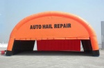 Commercial Grade Inflatable Auto Hail Repair Tents