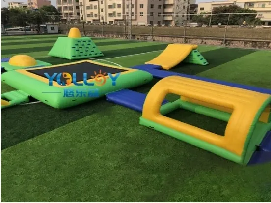 Air Bouncer Inflatable Bungee Jumping Trampoline Water Amusement Park Games