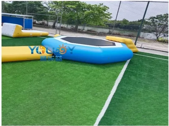 Air Bouncer Inflatable Bungee Jumping Trampoline Water Amusement Park Games