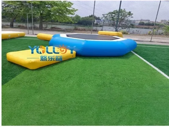Air Bouncer Inflatable Bungee Jumping Trampoline Water Amusement Park Games