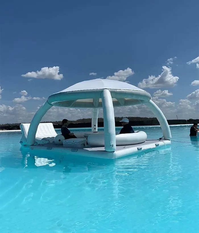 floating tents