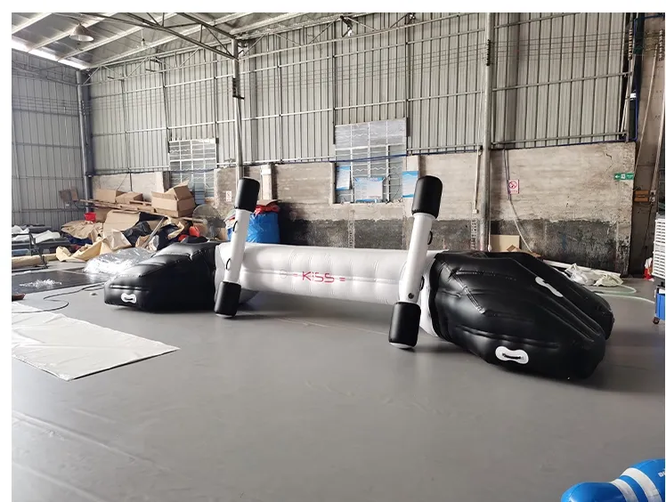 Floating Water Game Inflatable Yacht Joust on Balance Beam