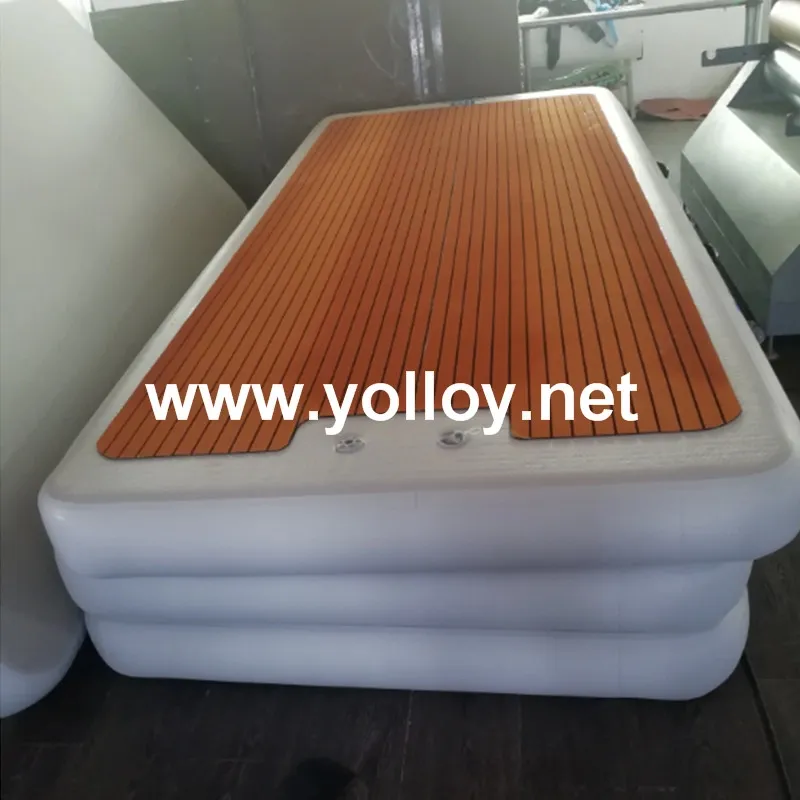 Inflatable Floating Boat Dock Leisure Platforms For Yatchs