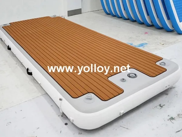 Inflatable Floating Boat Dock Leisure Platforms For Yatchs