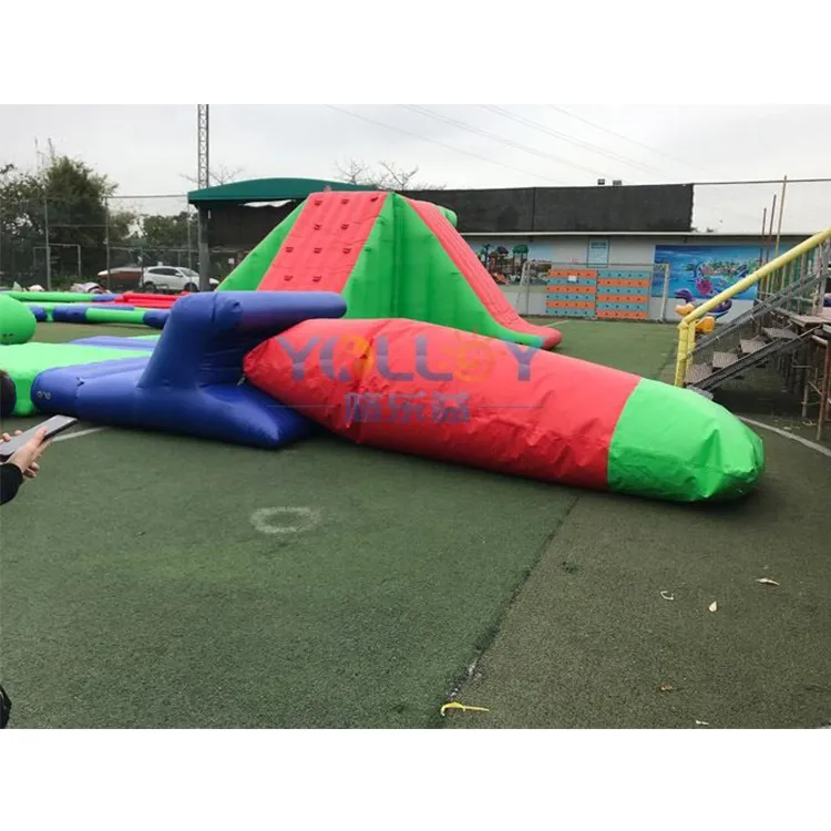 Lake Inflatable Jump Pillow Water Catapult Blob Floating Toys