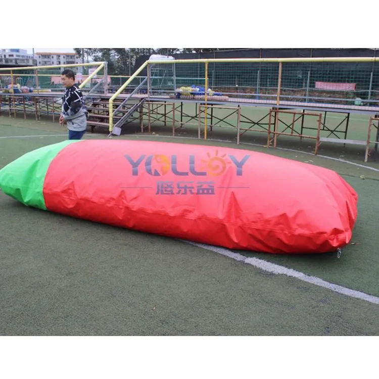 Lake Inflatable Jump Pillow Water Catapult Blob Floating Toys