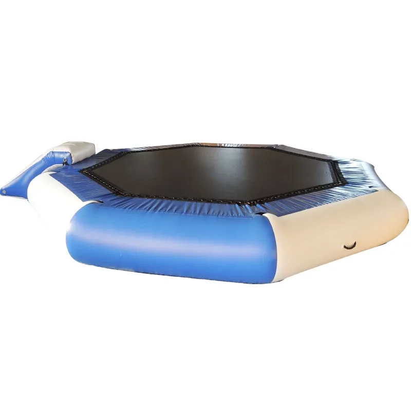 Water Sports Inflatable Floating Bungee Playground Trampoline Park Slide Kids